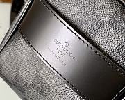 LV Toiletry Pouch Damier Graphite Canvas N47625 Size 26 x 14 x 12 cm - 3