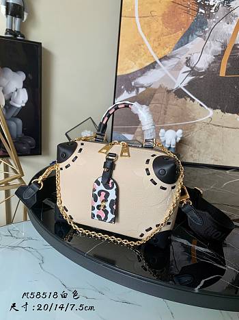 Louis Vuitton Petite Malle Souple Bag M58518 Size 20 x 14 x 7.5 cm