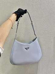 Prada Cleo Shoulder Bag Blue 1BC156 Size 30 x 18.5 x 4 cm - 5