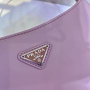Prada Cleo Shoulder Bag Pink 1BC156 Size 30 x 18.5 x 4 cm - 6