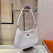 Prada Cleo Shoulder Bag White 1BC156 Size 27 x 4 x 15.5 cm - 4