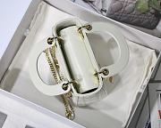 Dior Lady White M6010 Size 17 x 15 x 5 cm - 6