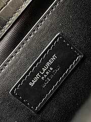 YSL Kate Crocodile Black Silver 354119 Size 24 x 14.5 x 5.5 cm - 3