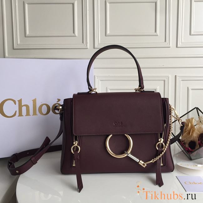 Faye Leather Shoulder Bag 1322 - 1