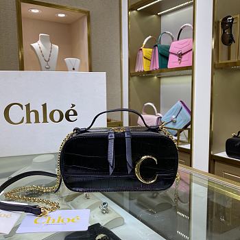 Chloe C Bag Black 1225 Size 19 x 10 x 7 cm