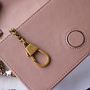 Gucci Marmont Mini Chain Bag Nude Pink 488426 Size 18 x 10 x 5 cm - 6