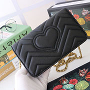 Gucci Marmont Mini Chain Bag 488426 Size 18 x 10 x 5 cm - 6