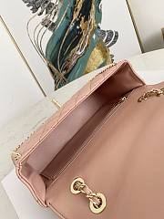Chanel Flap Bag CC LOGO Pink 9913 Size 23 x 14 x 7 cm - 3