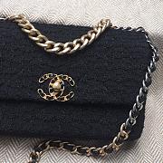 Chanel Flap Bag 1160 Black Size 26 cm - 3