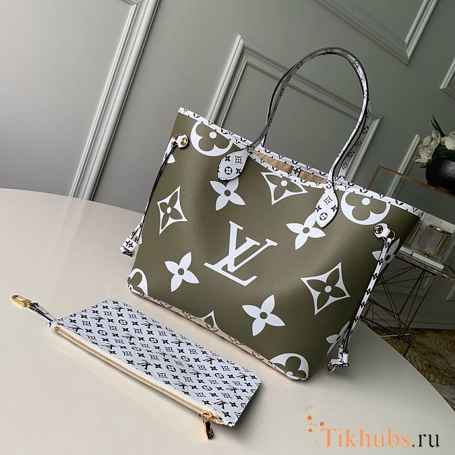 LV NEVERFULL Medium M44568 Size 31 x 28.5 x 17 cm - 1