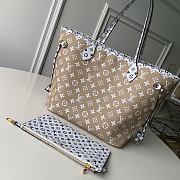 LV NEVERFULL Medium M44568 Size 31 x 28.5 x 17 cm - 6