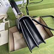 Gucci GG Ophidia Handbag Black Leather 651055 Size 25 x 17.5 x 7 cm - 3