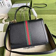 Gucci GG Ophidia Handbag Black Leather 651055 Size 25 x 17.5 x 7 cm - 4