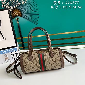 Gucci Ophidia Bag Brown 602577 Size 25.5 x 14 x 14 cm