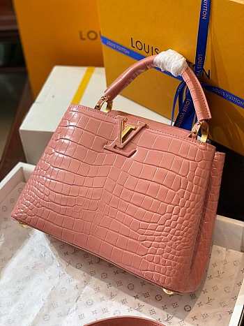 LV Capucines BB pink 27 x 18 x 9 cm 