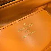 LV Rose Des Vents Small Handbag Camel Yellow Size 26.5 x 19.5 x 11 cm - 5