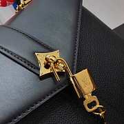 LV Rose Des Vents Small Handbag Black Size 26.5 x 19.5 x 11 cm - 6