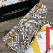 DG Snake Skin Messenger Bag 1311 Size 21 x 5 x 13.5 cm - 3