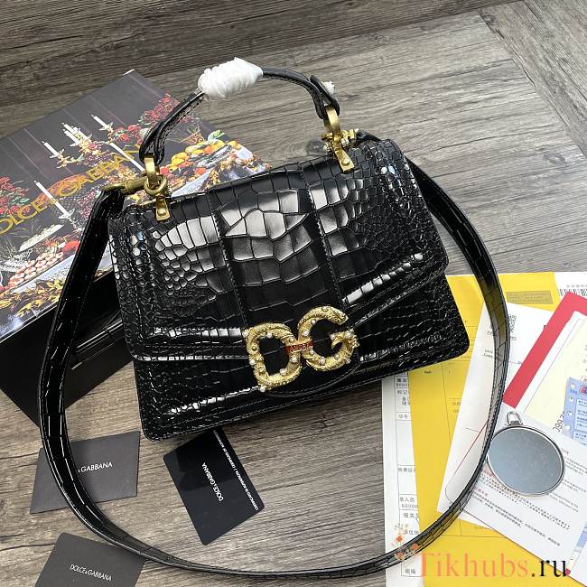 Dolce&Gabbana Amore Baroque Black Size 27 x 8 x 18 cm - 1