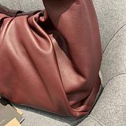 Bottega Veneta The Shoulder Pouch Bordeaux 610524 Size 40 x 32 x 22 cm - 4