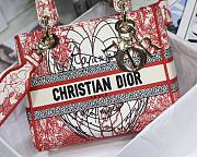 Dior Lady Love Series M8002 Size 24 x 20 x 11 cm - 2