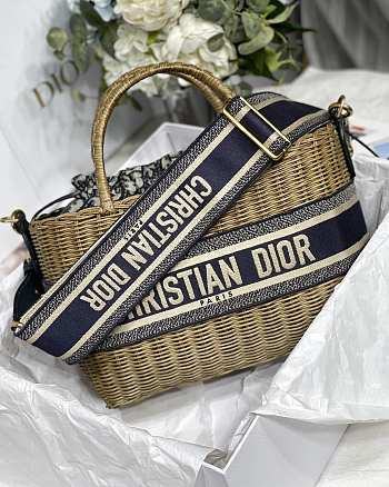 Dior Basket Bag M8019 Size 28 x 21 x 12 cm