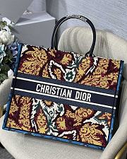 Dior Book Tote Blue Maple Leaf M1286 Size 41.5 x 32 cm - 1