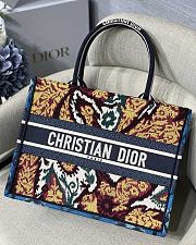 Dior Book Tote Blue Maple Leaf M1286 Size 36.5 x 28 cm - 1