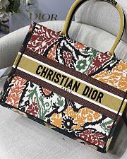 Dior Book Tote Paisley Pattern M1286 Size 36.5 x 28 cm - 3