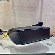 Prada Nylon Hobo Hand-Carried/Underarm Bag Black 1BH204 Size 23 x 17 x 6.5 cm - 5