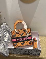 Dior Lady D-Lite Dino Size 24 x 20 x 11 cm - 1