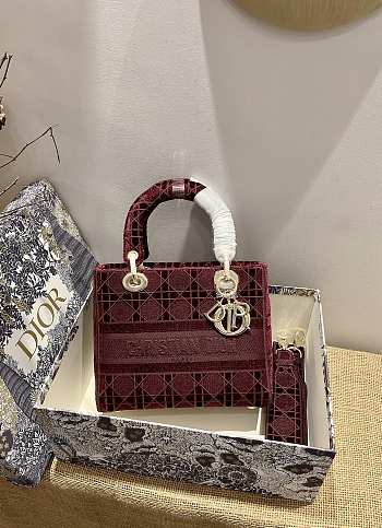 Dior Lady D-Lite Reverse 04 Size 24 x 20 x 11 cm