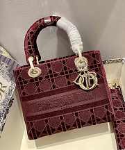 Dior Lady D-Lite Reverse 04 Size 24 x 20 x 11 cm - 3