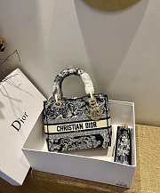 Dior Lady D-Lite Reverse 05 Size 24 x 20 x 11 cm - 1