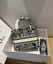 Dior Lady D-Lite Reverse 05 Size 24 x 20 x 11 cm - 5