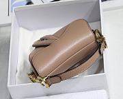 Dior Saddle Mini Pink M6008 Size 12 x 7.5 x 5 cm - 5