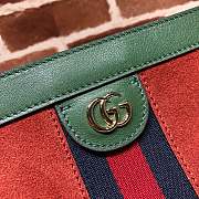 Gucci Single-Shoulder Orange Green 503876 Size 32.5 x 20 x 10 cm - 5