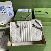 Gucci GG Marmont White 681483 Size 26.5 x 19 x 11 cm - 1