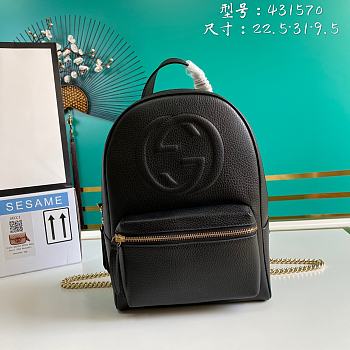 Gucci Backpack Kepi 431570 Size 22.5 x 31 x 9.5 cm