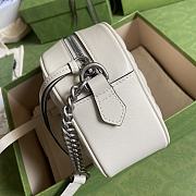 Gucci GG Marmont White 447632 Size 24 x 12 x 7 cm - 5