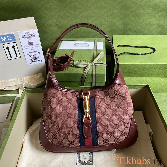 Gucci Jackie 1961 Small Hobo Bag 636706 Size 28 x 19 x 4.5 cm - 1