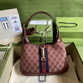 Gucci Jackie 1961 Small Hobo Bag 636706 Size 28 x 19 x 4.5 cm