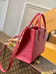 LV Onthego Rose Red M45660 Size 25 x 19 x 11.5 cm - 5