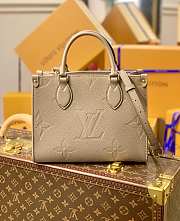 LV Onthego Small Gray M45660 Size 25 x 19 x 11.5 cm - 1