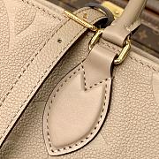 LV Onthego Small Gray M45660 Size 25 x 19 x 11.5 cm - 3