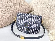 Dior Bobby Handbag Canvas Embroidery M9319 Size 22 x 17 x 6 cm - 1