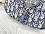 Dior Bobby Handbag Canvas Embroidery M9319 Size 22 x 17 x 6 cm - 6