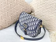 Dior Bobby Handbag Canvas Embroidery M9319 Size 22 x 17 x 6 cm - 5