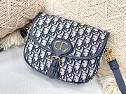 Dior Bobby Handbag Canvas Embroidery M9319 Size 22 x 17 x 6 cm - 3