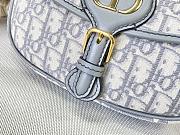 Dior Bobby Handbag Canvas Embroidery Gray M9319 Size 22 x 17 x 6 cm - 3